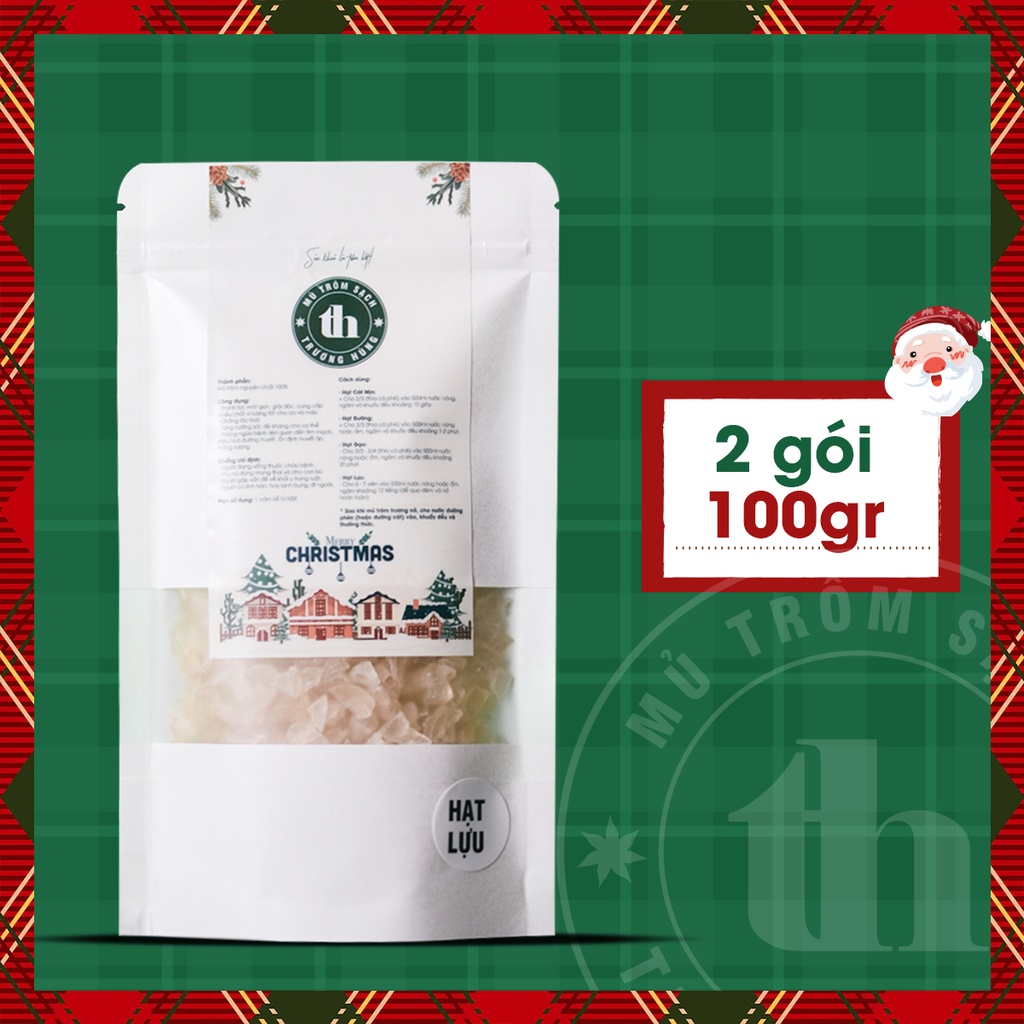 Combo 2 gói Mủ trôm sạch nguyên chất Trương Hùng loại Hạt Lựu 100gr thanh lọc, giải nhiệt cơ thể - Uy tín chất lượng
