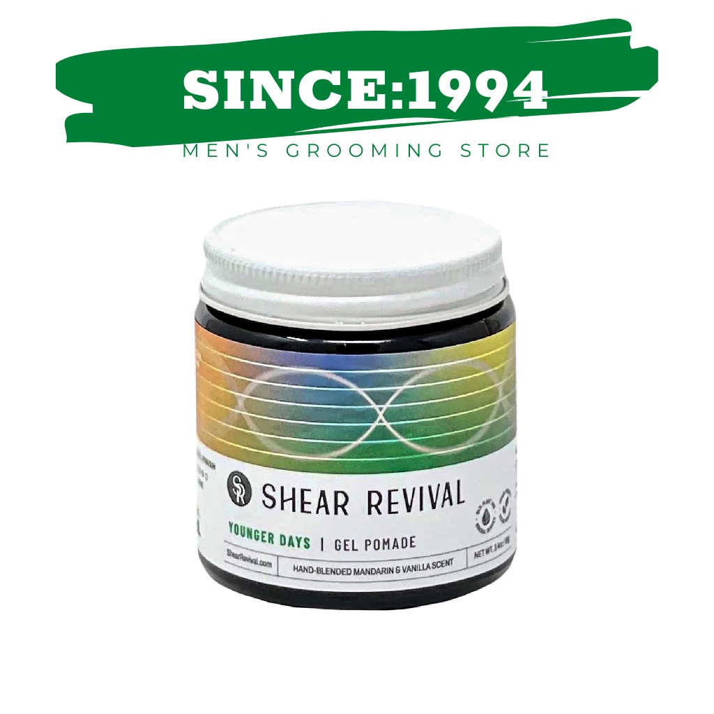 [Chính Hãng] Pomade tạo kiểu tóc Shear Revival Younger Days Gel Pomade 100ml (Dạng Gel)