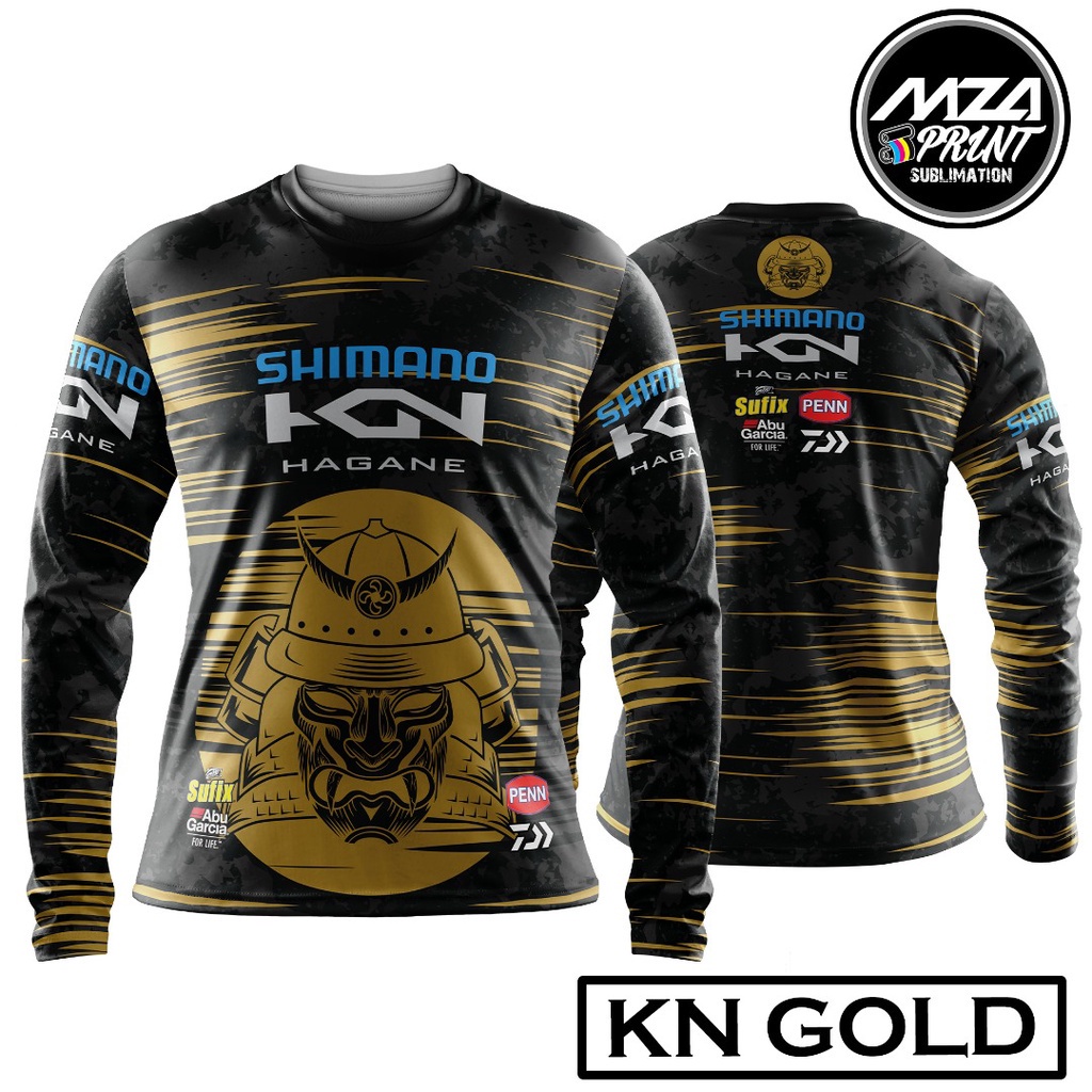 Áo Câu Cá Shimano KN HAGANE Chất Lượng Cao | Áo Khoác Câu Cá Chống Tia UV Nhanh Khô Tiện Dụng | Kích Thước Baju Pancing Size