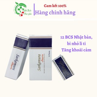 Bao cao su sarkamura charm - bao cao su nhật siêu mỏng bi nhỏ li ti
