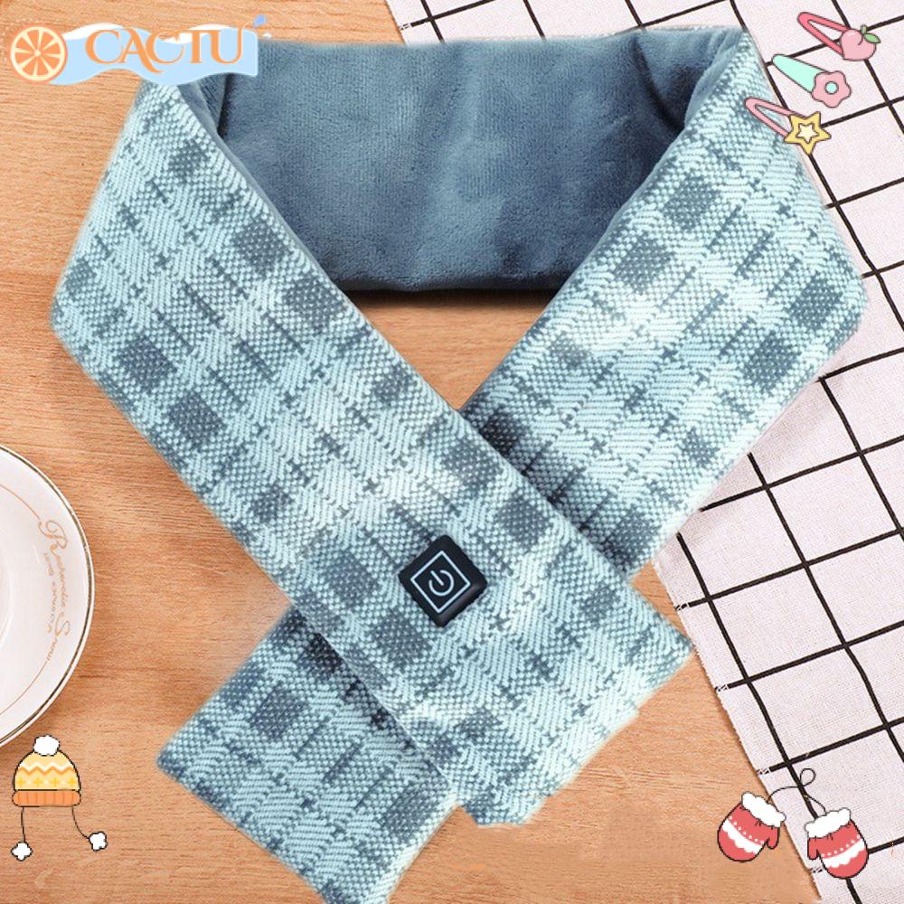 Khăn Quàng Cổ Sưởi Ấm Kiểm Soát Nhiệt Độ Bằng Điện USB Thời Trang Mùa