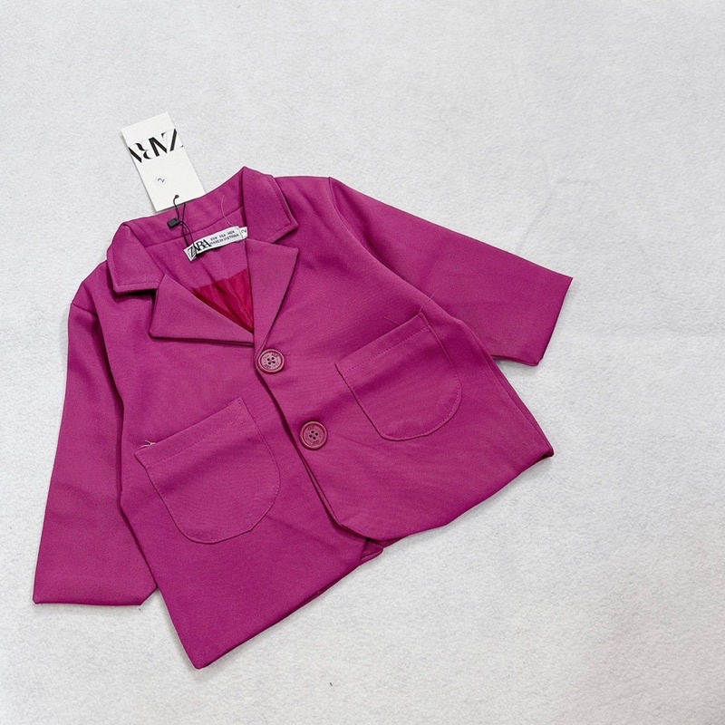 Áo vest hồng tím dành cho bé