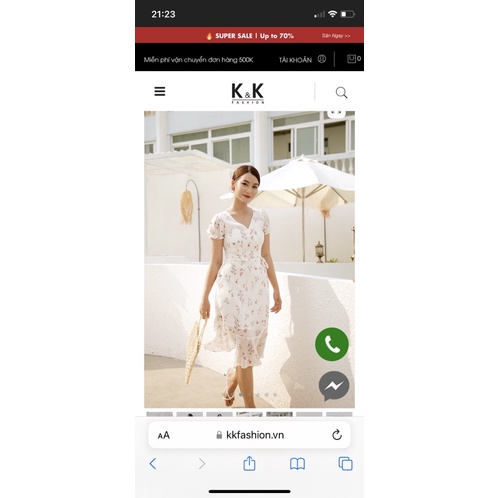 Đầm K&K mới 99%