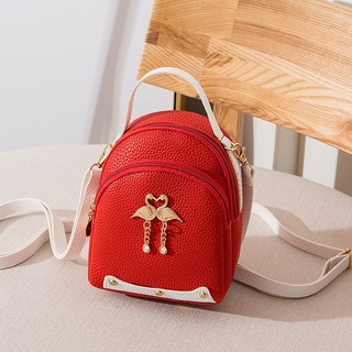 Balo Mini Hạc Đôi BL45 Đỏ