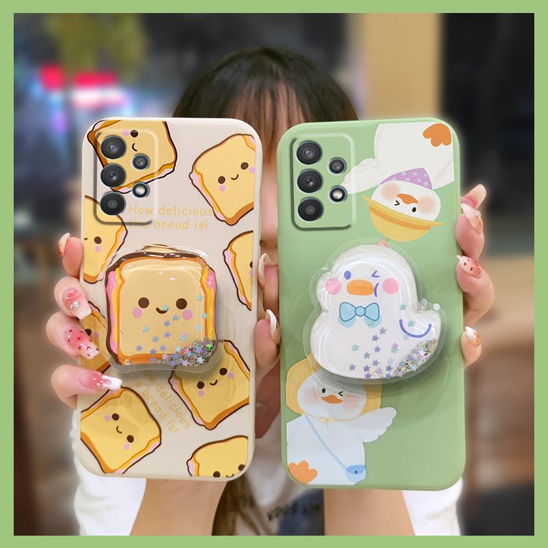 Anti-fall Cartoon Phone Case For Samsung Galaxy A32 4G/A32 LTE/SM-A325F Simplicity Skin-friendly feel protective case cute