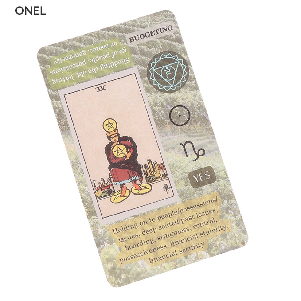 Bộ Bài Tarot Tiếng Anh Kèm Hướng Dẫn mx