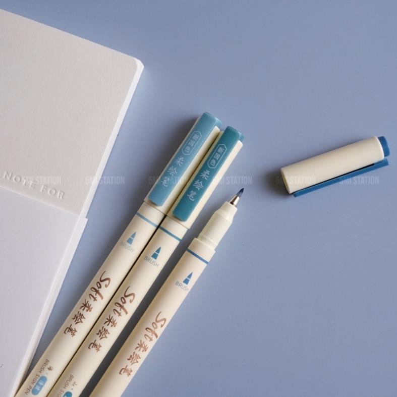 BÚT Soft Brush Sign Pen Luyện Calligraphy Ngòi Cao Cấp