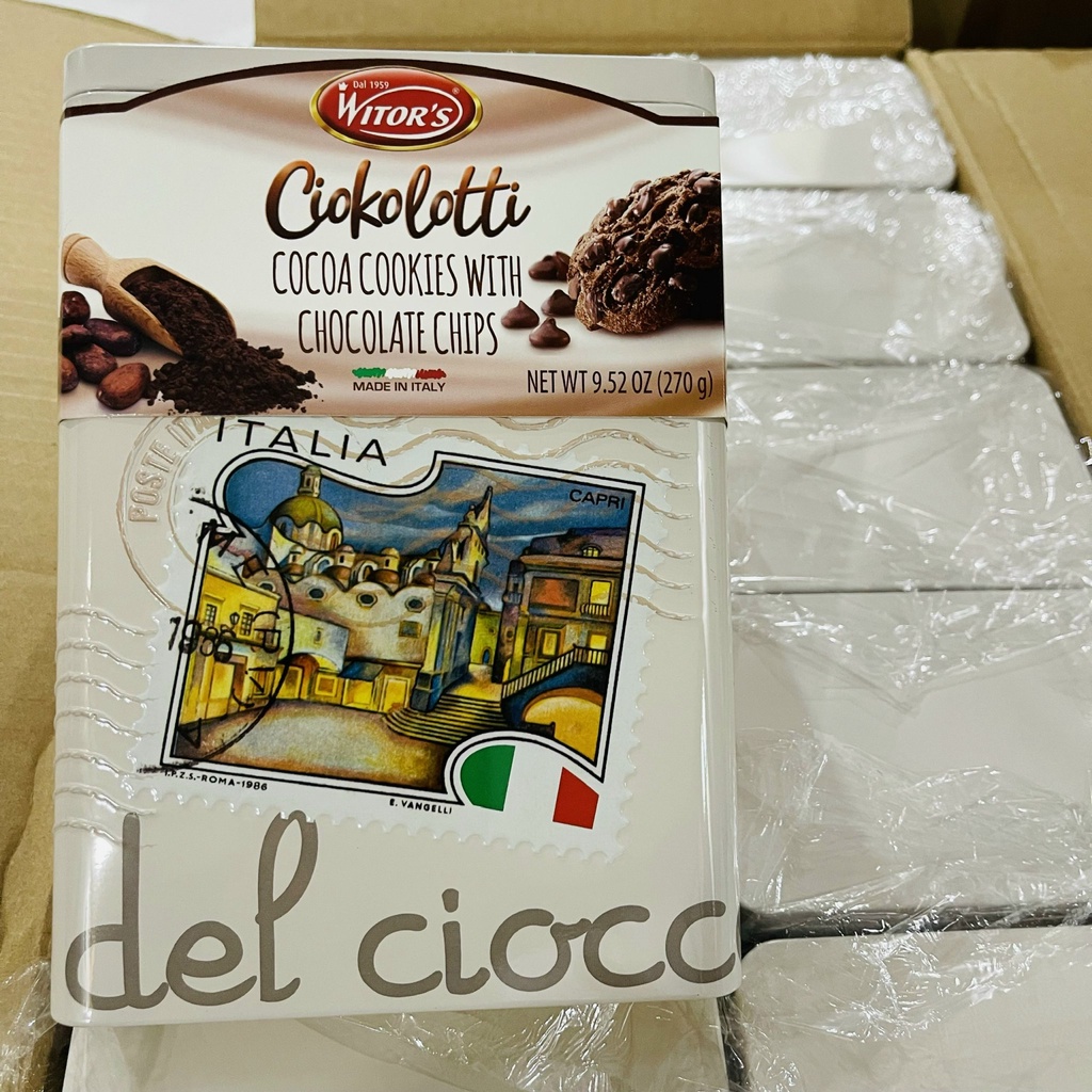 Bánh Witors Ciokolotti hộp thiếc 270g