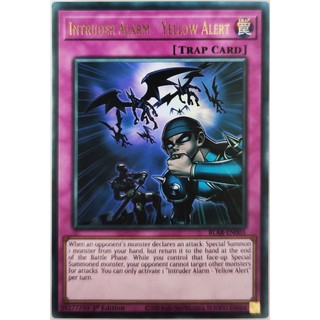[Thẻ Yugioh] Intruder Alarm - Yellow Alert |EN| Ultra Rare
