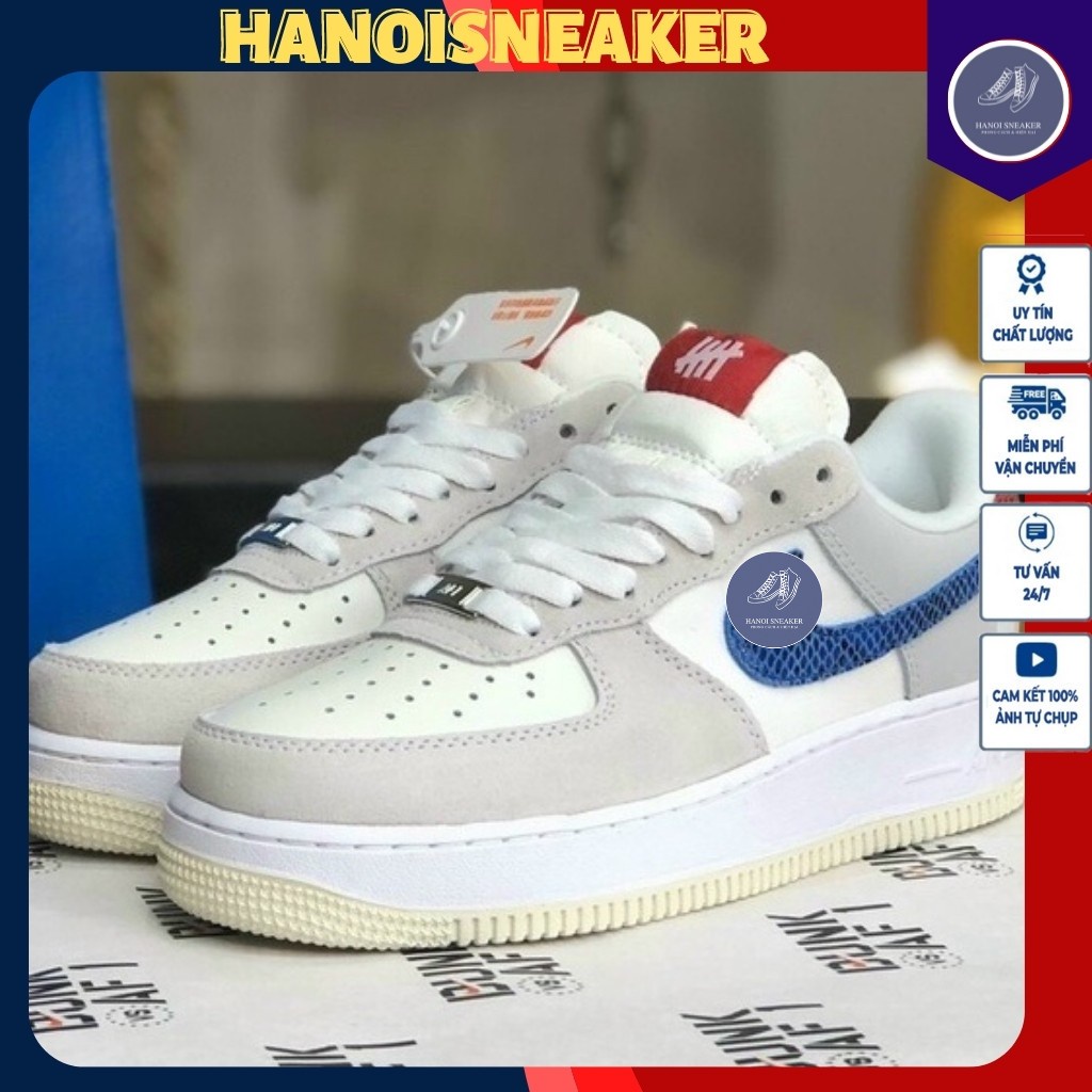 Giày thể thao AF1 Dunk cổ thấp - Giày AF1 SP Vải Xám Nâu Mới Nhẩt 2022 hàng FullBox