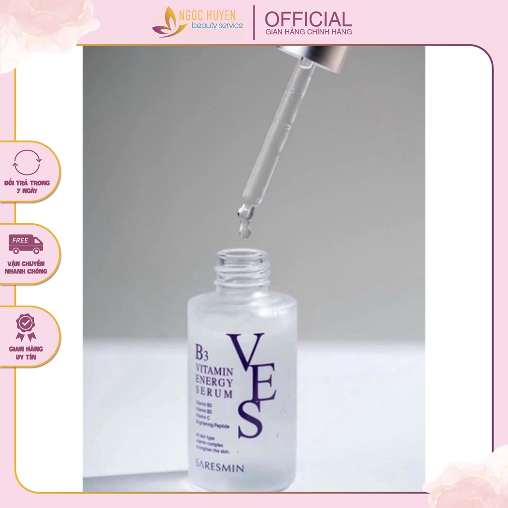 ⚡ Serum Ves phục hồi làn da trắng sáng, cung cấp độ ẩm cho da, tái tạo da SIÊU SALE