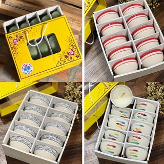 Bộ 10 bát cơm kèm hộp quà tặng, bát sứ Bát Tràng Cao cấp, set quà tết, quà tặng 20/11