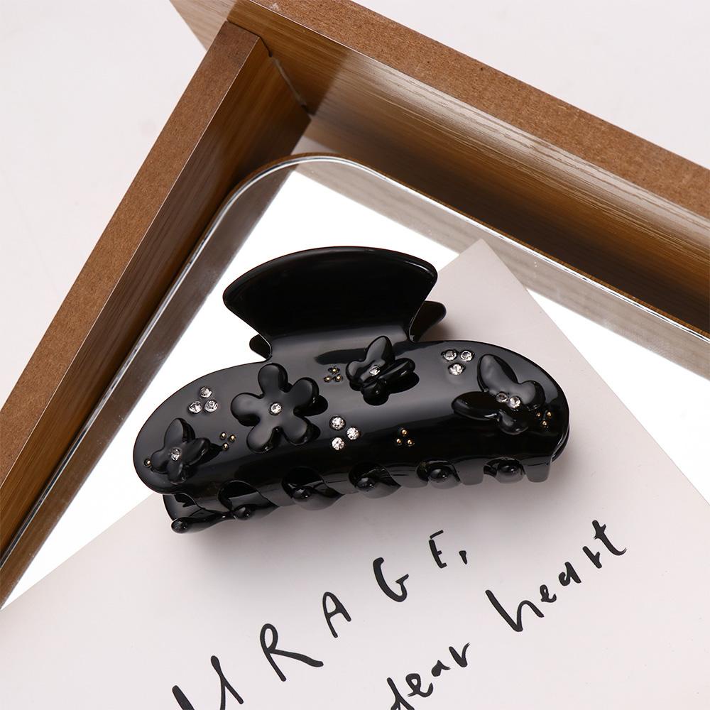 Kẹp Tóc Hình Hoa Và Bướm Phong Cách Retro Thanh Lịch Cho Nữ