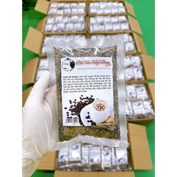 Bột tắm kích bong da lần 2