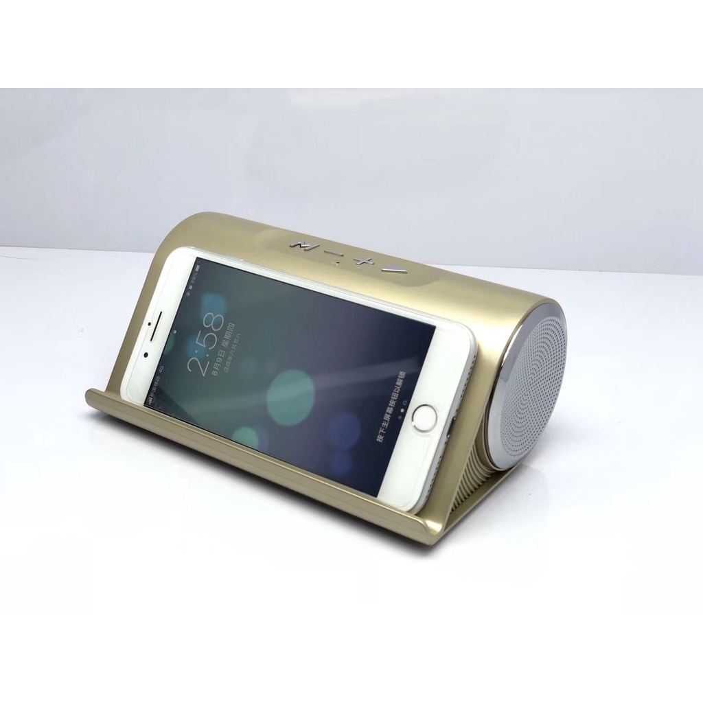 Loa Bluetooth LP-V9 kèm giá đỡ điện thoại âm thanh chuẩn xịn