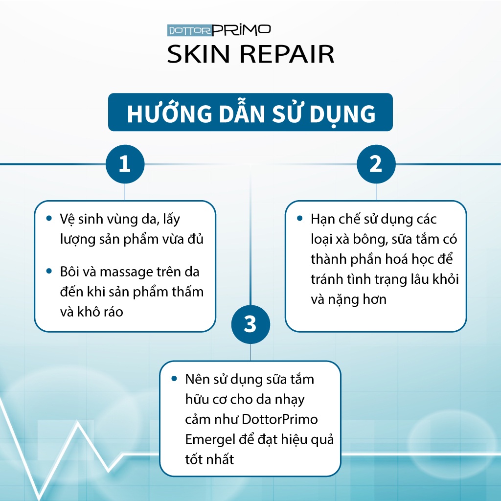 Kem Viêm Da Cơ Địa, Chàm Da, Eczema, Da Nứt Nẻ DottorPrimo Skin Repair (Tuýp 20-50ml)