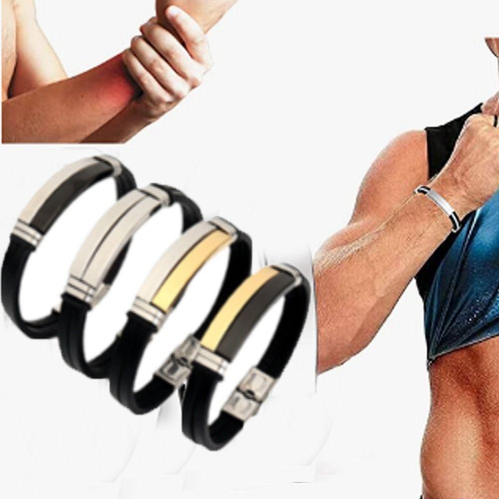 BTLIMER Vòng Đeo Tay Thép Titan Chống Mồ Hôi Dành Cho Nam