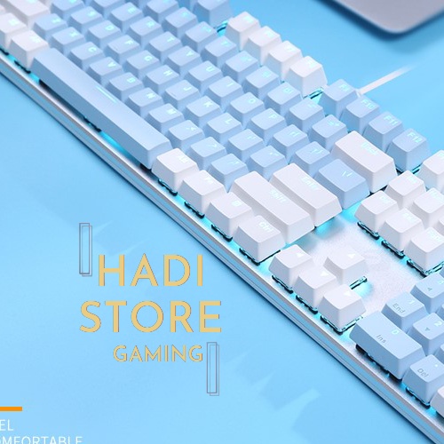 Bàn Phím Cơ Gaming Cao Cấp DAREU EK815 Blue Switch 87 Key Led RGB HADI STORE GAMING
