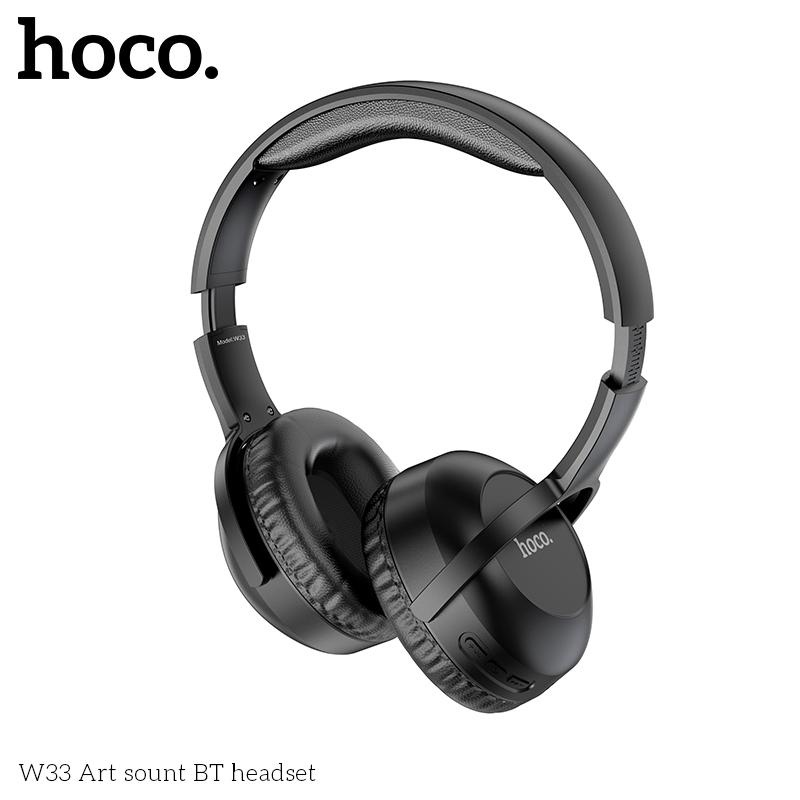 TAI KO DÂY HEADPHONE BLUETOOTH HOCO W33