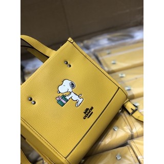 TÚI Coach X Peanuts CE918 Dempse