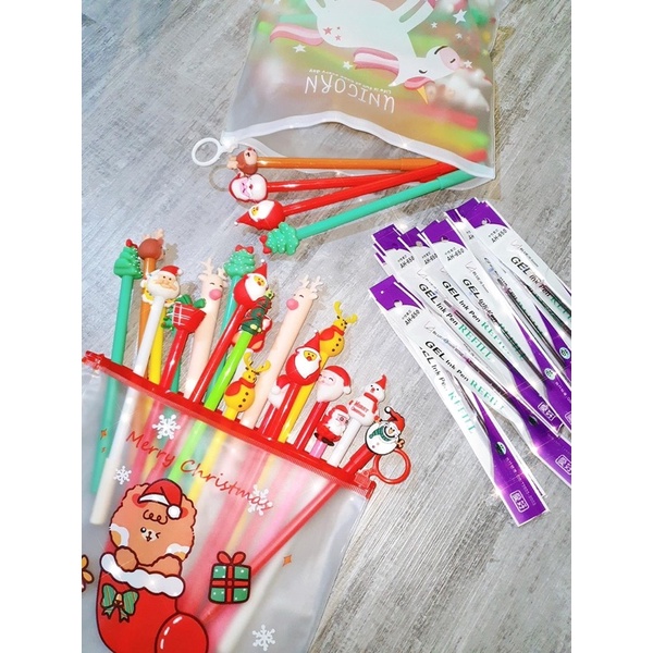 Bóp 20 cây bút tím thú dễ thương