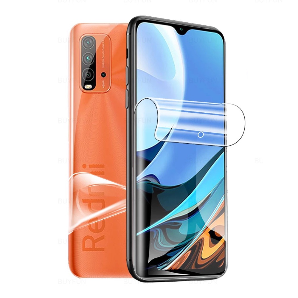 Dán PPF màn hình mặt lưng dành cho Xiaomi Redmi 9C / 9A / Redmi10 10C chống vân tay trầy xước