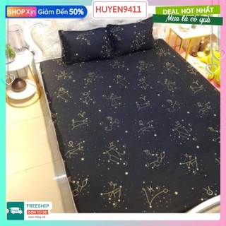 Ga Giường Cotton Poly,Drap Trải Nệm[80cmx2m,1mx2m]Mẫu Tùy Chọn-HCM[mẫu cung hoàng đạo]