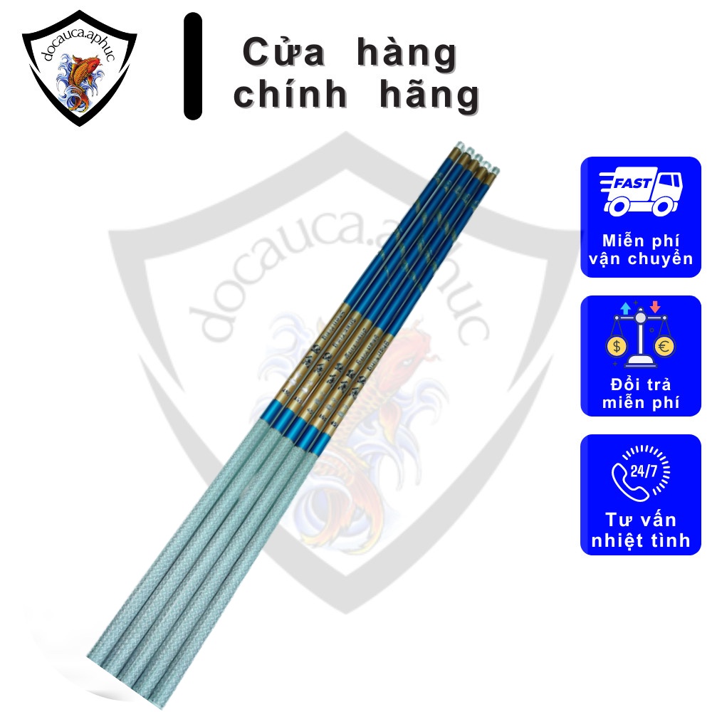 Cần cân đơn siêu bạo lực 12H Hồng Long bản màu xanh săn hàng