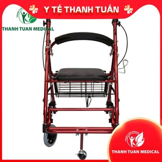 Xe đẩy tập đi năm bánh one-x 9148l dành cho người già, người tai biến đi lại kém