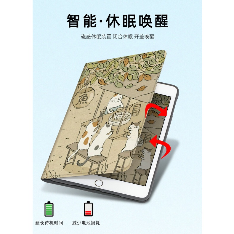 Bao Da Máy Tính Bảng Họa Tiết Hoạt Hình Cho Ipad Air 5th 4th 6th 7th 8th 9th 10th Pro 11 10.5 9.7 10.9 10.2 Mini 1 2 3 4 5 6 ipad5 ipad9