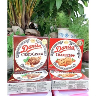  Bánh quy Danisa hộp giấy 90gr Nam Việt Quất socola hạt điều date 4 2024 