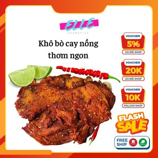 Khô bò cay nồng thơm ngon và khô bò que thượng hạng