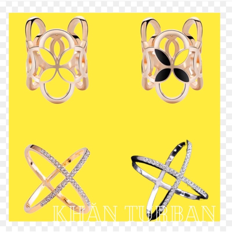 Nút buộc khăn phụ kiện thắt khăn đa năng nhiều mẫu - Khăn turban