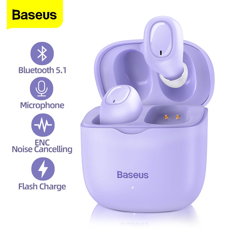 tai nghe không dây baseus W12