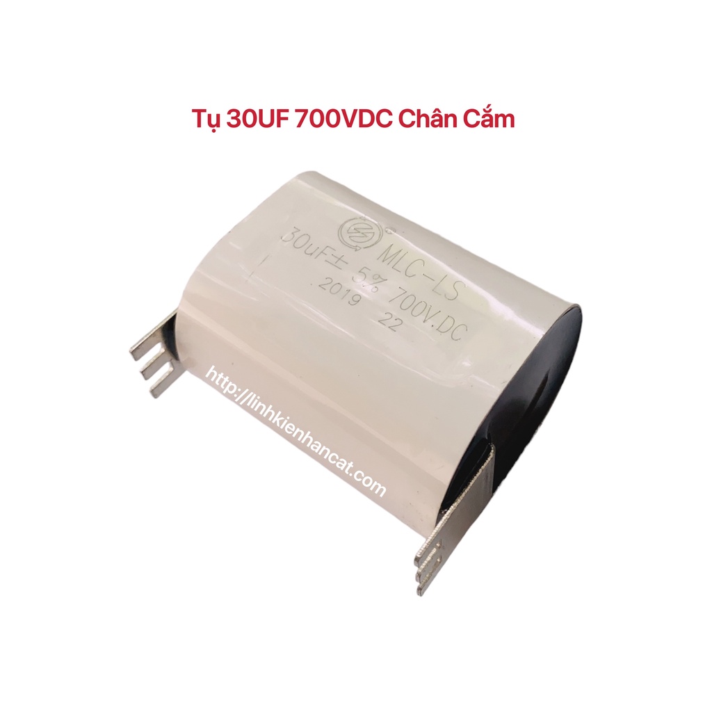 Tụ 30UF 800VDC Chân Cắm