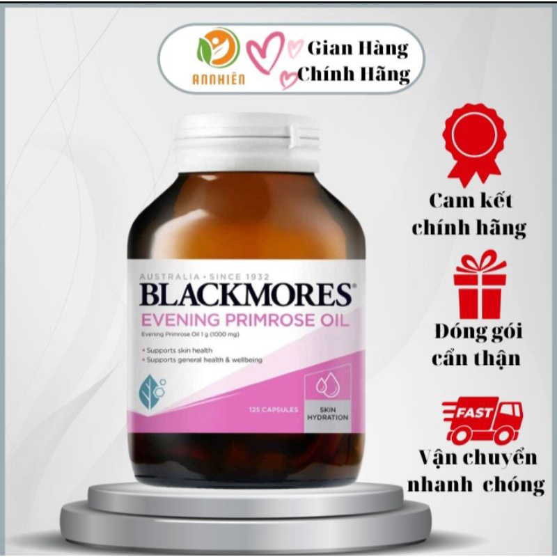Viên Tinh Dầu Hoa Anh Thảo - Evening Primrose Oil Blackmores 125 Viên