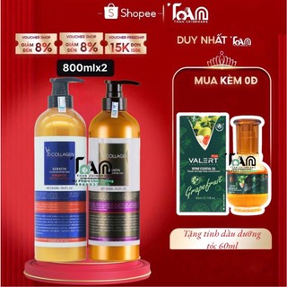 Dầu Gội Xả Phục Hồi Kích Thích Mọc Tóc V76 800ml  - V76 Chính Hãng