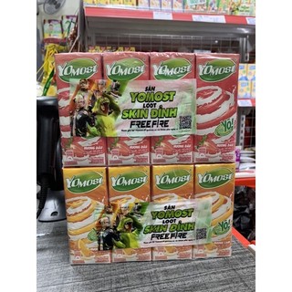 Combo 2 lốc sữa Yomost cam- dâu 170ml