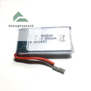 Pin máy bay điều khiển flycam 3.7v dung lượng 800mah 9x25x40mm dòng xả cao 25c