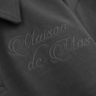 Áo thun có cổ Cott Polo - Charcoal