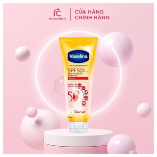 Sữa dưỡng thể trắng da vaseline 50x spf 50 pa++++ thái lan 320ml