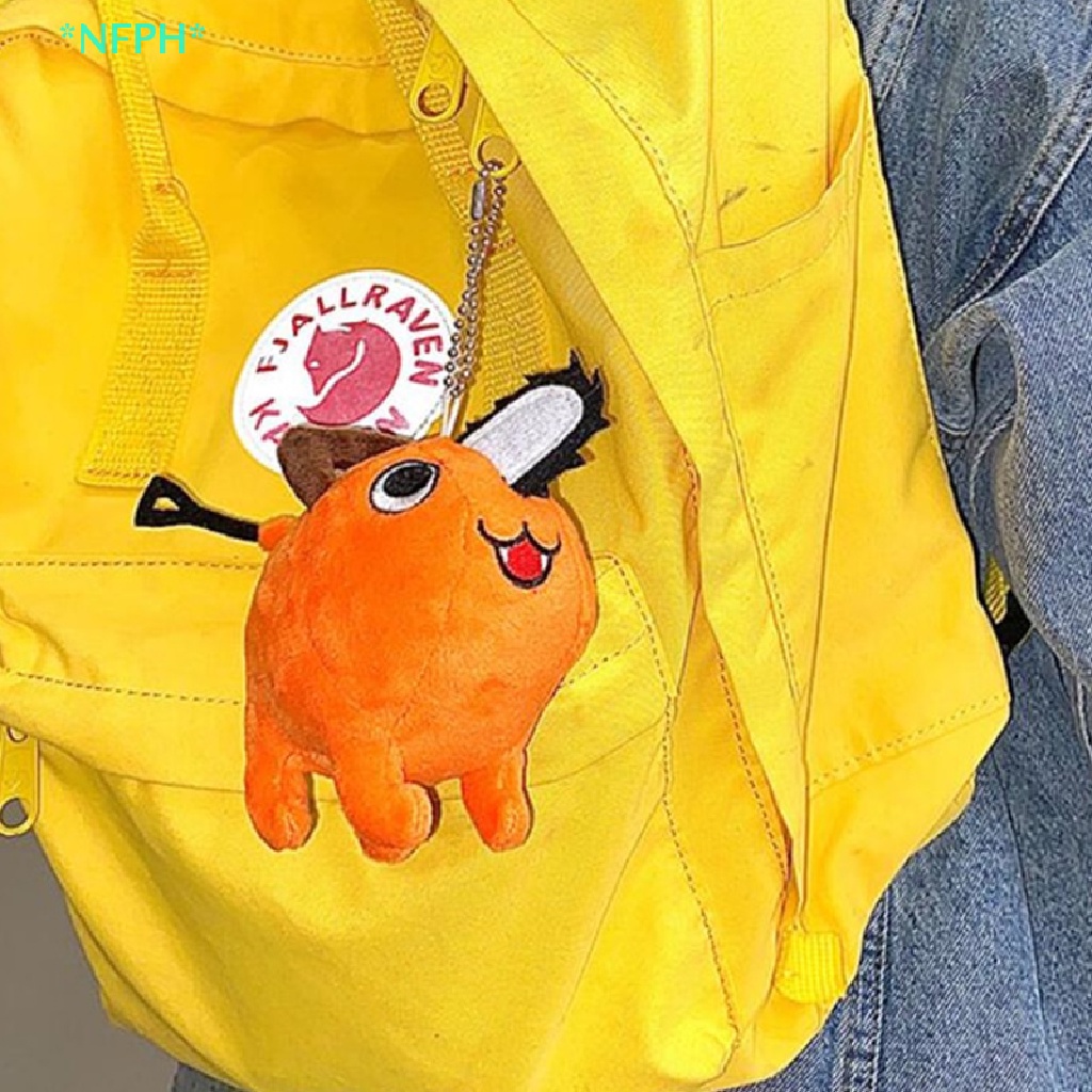 Móc Chìa Khóa Hình Búp Bê Pochita Nhồi Bông 10cm Dễ Thương Mới