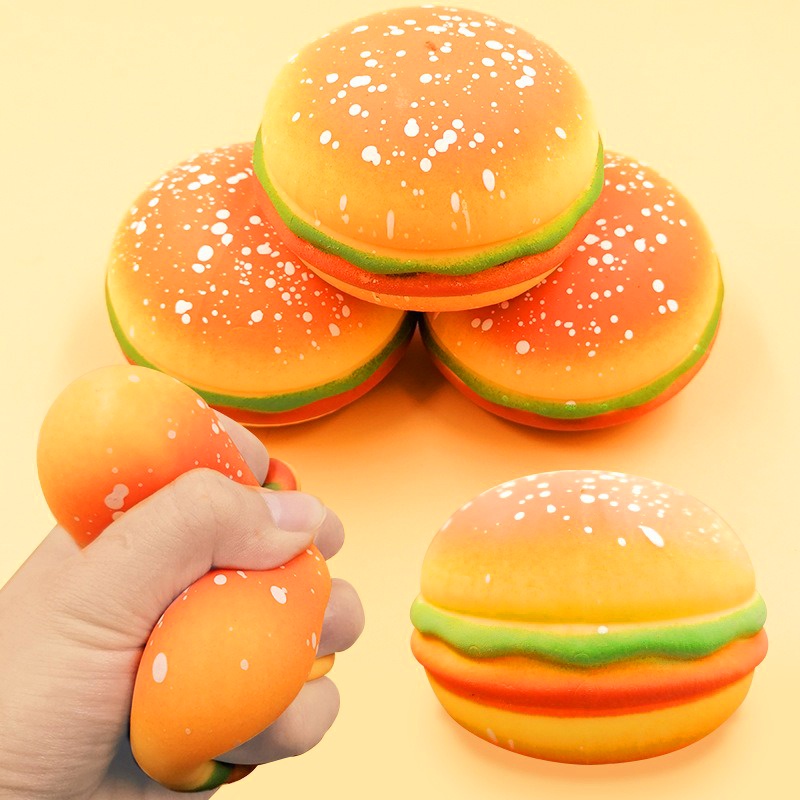 Squishy Mochi hình bánh humberger