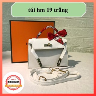 { GIÁ SỈ } Túi hm size 19 da lì kèm hộp tặng khăn lụa