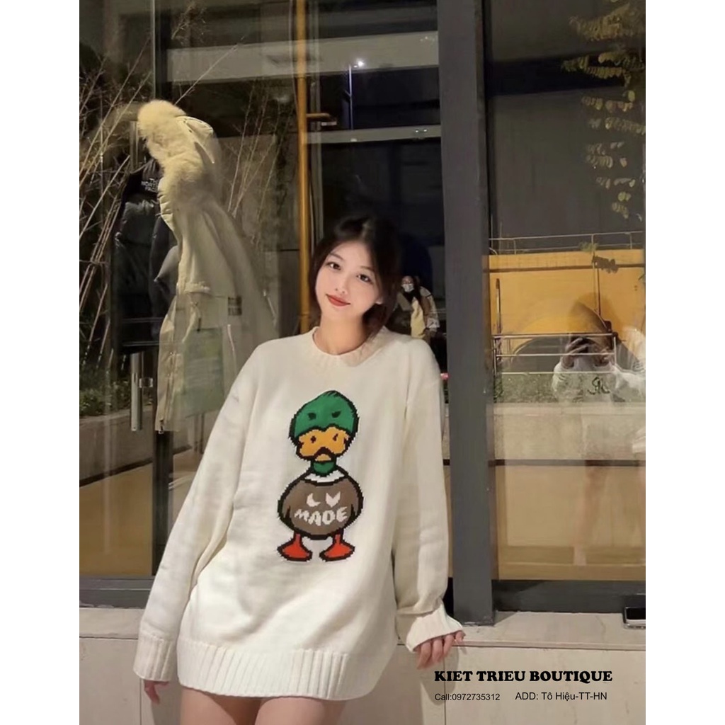 Áo Len Vịt Louis vuittion thu đông 2022