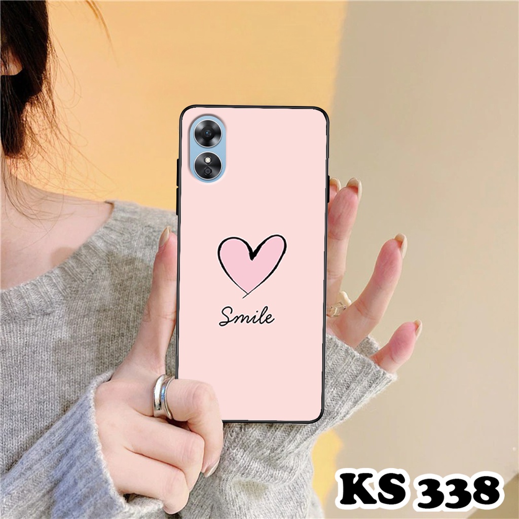 Ốp lưng Oppo A17 - A17k in hình LoveSmile - Chất liệu TPU cao cấp
