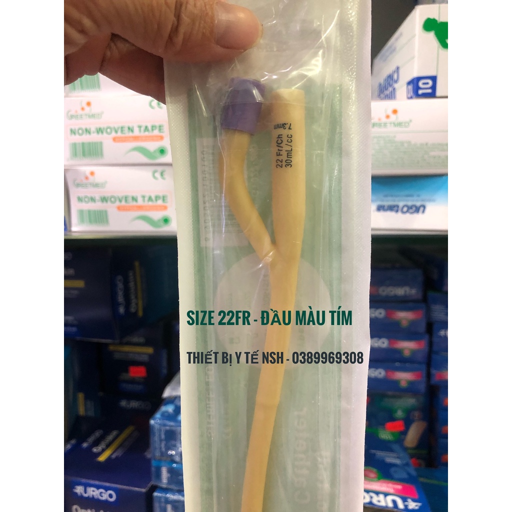 ✅  DÂY ỐNG THÔNG TIỂU XÔNG TIỂU 2 NHÁNH,DÂY ỐNG SONDE FOLEY THÔNG XÔNG TIỂU DẪN LƯU NƯỚC TIỂU 2 HAI NHÁNH