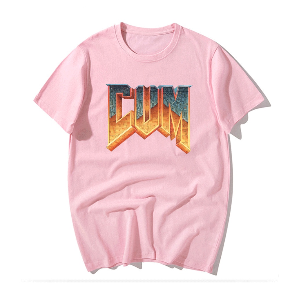 Áo Thun cotton 0 Cổ In Chữ Thời Trang Nam
