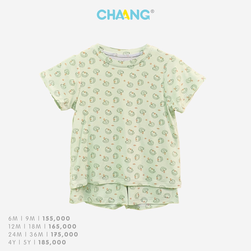 Chaang- Bộ cộc Chaang cho bé trai bé gái họa tiết ( nhiều màu) Mã SS2023