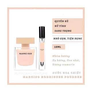 Nước hoa nữ Narciso For Her mùi phấn - - Narciso Poudree - Narciso Hồng nhạt - Narciso Ambree